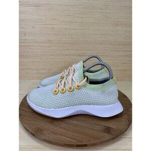 Allbirds Tree Dasher Yellow White Athletic Shoes Womens Size 6.5